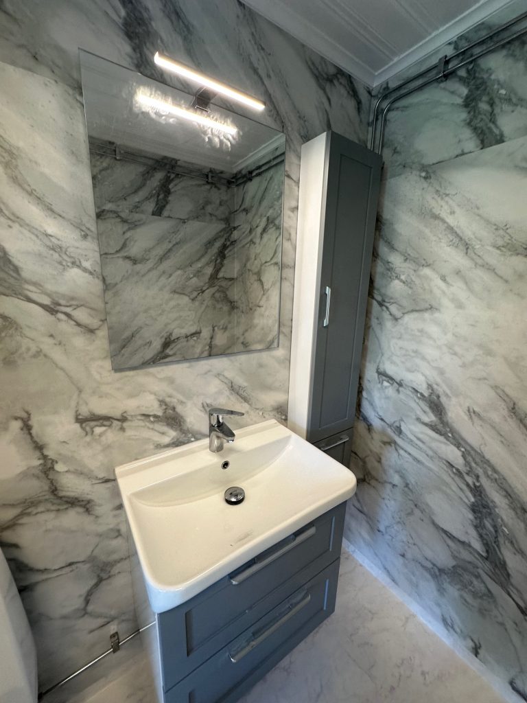 Badrumsrenovering